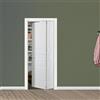 Leroy Merlin Porta interna pieghevole a libro Orion in MDF colore bianco, L 80 x H 210 cm, apertura a sinistra