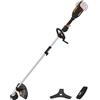 Worx Decespugliatore a batteria brushless 40V in polipropilene WORX Powershare WG186E.92 impugnatura a D, testa in nylon 2 fili, batteria non inclusa