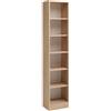 Leroy Merlin Libreria SOPHIA L 41.3 x P 28 x H 198 cm rovere chiaro, portata per ripiano 5 kg