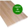 Leroy Merlin Tavola lamellare in legno di faggio, 1° scelta L 60 x 250 cm x Sp 30 mm