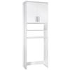 GAROFALO Mobile coprilavatrice Ada 2 ante in pvc bianco ottico ral_9016 P 26 x L 66.5 x H 190 cm