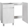 GAROFALO Mobile coprilavatrice Exe sx 1 anta in truciolare olmo perla P 60 x L 108 x H 92.5 cm