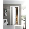 Leroy Merlin Porta interna pieghevole a libro Venezia25 in legno di abete colore bianco, L 80 x H 210 cm, apertura a sinistra