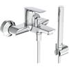 Ideal Standard Rubinetto per vasca getto laminare cristallino Concept Air per muro cromo IDEAL STANDARD