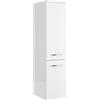 PELIPAL Colonna per mobile bagno image PELIPAL 1 cassetto 2 ante P 33 x L 30 x H 121 cm bianco mdf