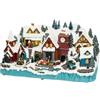 Leroy Merlin Villaggio di Natale Innevato H 28 cm
