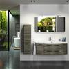 PELIPAL Colonna per mobile bagno image PELIPAL 1 cassetto 2 ante P 33 x L 30 x H 121 cm grigio / argento mdf