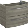 PELIPAL Mobile da bagno sospeso sotto lavabo L 70 x H 48 x P 48 cm grigio, 2 cassetti PELIPAL Image