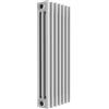 ERCOS Termosifone in acciaio tubolare 3 colonne 7 elementi interasse 572 mm ERCOS Comby bianco