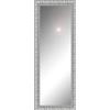 Leroy Merlin Specchio rettangolare in legno argento 125 x 40 cm