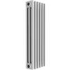 ERCOS Termosifone in acciaio tubolare 3 colonne 6 elementi interasse 935 mm ERCOS Comby bianco