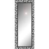 Leroy Merlin Specchio rettangolare in legno nero 125 x 40 cm