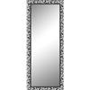 Leroy Merlin Specchio Atena rettangolare in legno nero, argento 60 x 170 cm