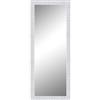Leroy Merlin Specchio rettangolare in legno bianco 170 x 60 cm
