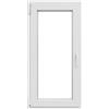 ISOXA Finestra in PVC bianco L 60 x H 120 cm, 1 anta apertura a sinistra