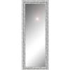 Leroy Merlin Specchio rettangolare in legno bianco 125 x 40 cm