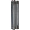ERCOS Termosifone in acciaio tubolare 3 colonne 5 elementi interasse 813 mm ERCOS Comby grigio