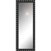 Leroy Merlin Specchio Forata rettangolare in legno nero opaco 125 x 40 cm