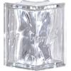 BORMIOLI Vetromattone BORMIOLI Pure trasparente ondulato L 13.2 x H 19 x Sp 8 cm4 pezzi