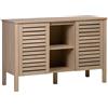 HOMESIGHT Mobile da bagno a terra L 120 x H 78 x P 50 cm rovere, 2 ante HOMESIGHT Talix