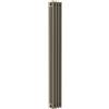 ERCOS Termosifone in acciaio tubolare 3 colonne 4 elementi interasse 1735 mm ERCOS Comby fango