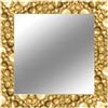 Leroy Merlin Specchio VESUVIO quadrato in legno oro 68 x 68 cm