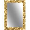Leroy Merlin Specchio VESUVIO rettangolare in legno oro 88 x 68 cm