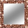 Leroy Merlin Specchio VESUVIO quadrato in legno bronzo 68 x 68 cm