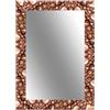 Leroy Merlin Specchio VESUVIO rettangolare in legno bronzo 118 x 88 cm