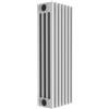 ERCOS Termosifone in acciaio tubolare 4 colonne 7 elementi interasse 572 mm ERCOS Comby bianco