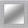 Leroy Merlin Specchio VELA quadrato in legno argento 69 x 69 cm
