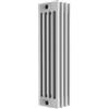 ERCOS Termosifone in acciaio tubolare 5 colonne 4 elementi interasse 535 mm ERCOS Comby bianco