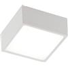 Intec Plafoniera LED Klio bianco IP20 bianco naturale INTEC