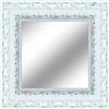 Leroy Merlin Specchio SHARON quadrato in legno bianco 99 x 99 cm