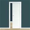 Leroy Merlin Porta interna scorrevole Sablè in legno colore palissandro, L 70 x H 210 cm, apertura reversibile