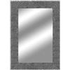 Leroy Merlin Specchio ZOE rettangolare in legno acciaio 138 x 98 cm