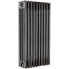 ERCOS Termosifone in acciaio tubolare 4 colonne 10 elementi interasse 535 mm ERCOS Comby grigio