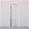 Leroy Merlin Porta interna pieghevole a libro Lait in legno colore bianco, L 80 x H 210 cm, apertura a destra