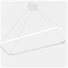 Leroy Merlin Lampadario LED moderno Nata bianco, luce naturale 4900 lumen