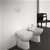 Ideal Standard Coppia sanitari distanziato scarico a parete IDEAL STANDARD I life WC: P 51.5 x L 36 x H 40 cm, bidet: P 48.5 x L 36 x H 40 cm
