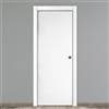 Leroy Merlin Porta scorrevole in legno, L 80 x H 210 cm, bianca, apertura reversibile OXFORD