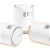 Netatmo Valvola termostatica connessa dritta NETATMO in pmma cromato trasparente