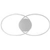 NOVECENTO Plafoniera LED Otto bianco IP20 bianco naturale, 2225 lumen NOVECENTO