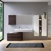 Leroy Merlin Pensile bagno Barrik barrique in mdf, 1 anta apertura da sinistra P 22 x L 50 x H 70 cm