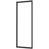 SENSEA Pannello laterale per box doccia Easy L 70 x H 190cm, Sp. 6 mm vetro vetro senza finitura / trasparente profilo in alluminio nero laccato