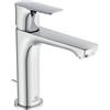 Ideal Standard Rubinetto per lavabo a canna media getto laminare cristallino Concept Air cromato lucido IDEAL STANDARD H 17 cm