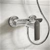Ideal Standard Rubinetto per doccia getto laminare cristallino Concept Air nero lucido IDEAL STANDARD