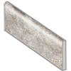 Leroy Merlin Piastrella battiscopa Valestra in ceramica grigio L 26 x H 8 cm x Sp 10 mm confezione da 5.98 ml