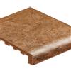 Leroy Merlin Piastrella coprigradino per scale Cusna rosso mattone L 35 x H 4 cm, Sp. 12 mm 8 pezzi