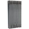 ERCOS Termosifone in acciaio tubolare 4 colonne 5 elementi interasse 813 mm ERCOS Comby grigio